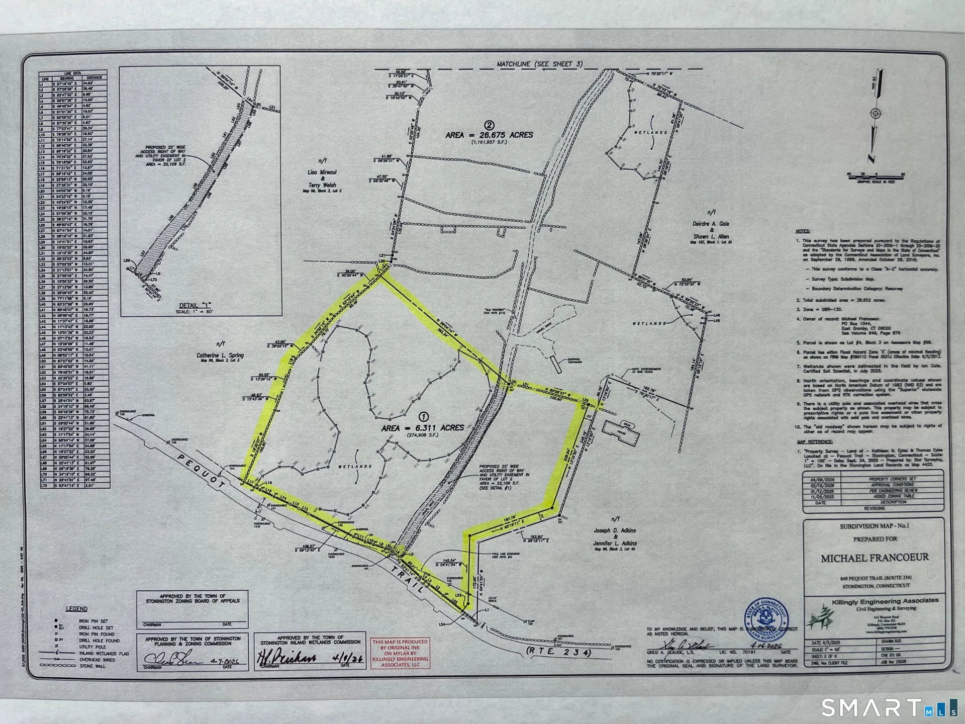 849 Pequot Trail #Lot 1, Stonington, CT