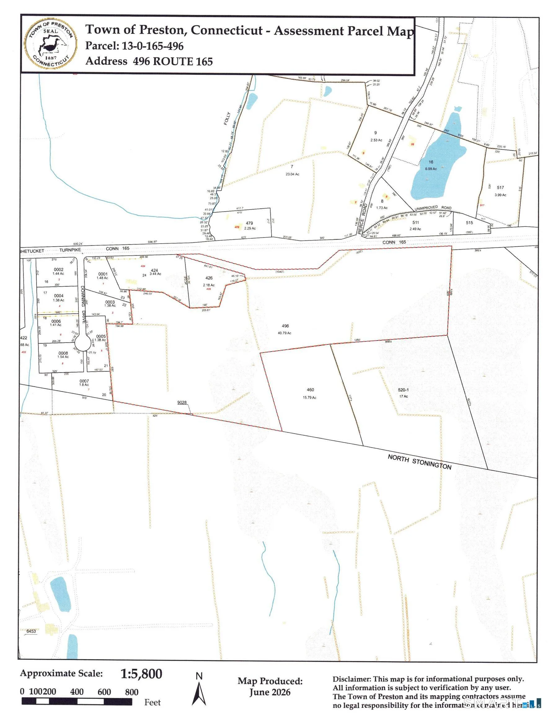 496 Route 165, Preston, CT