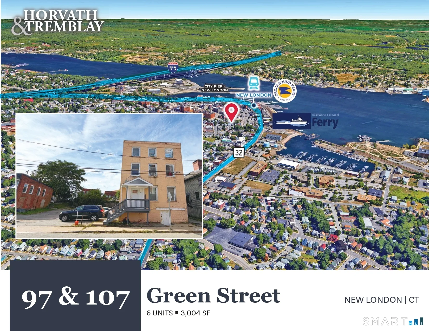 97 & 107 Green Street, New London, CT